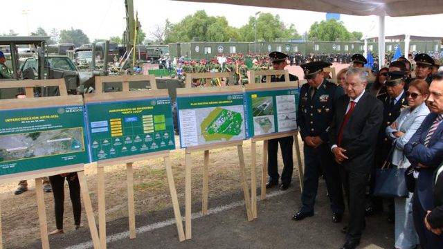 Juez ordena suspender obras en el Aeropuerto de Santa Lucía