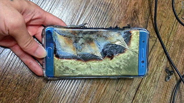 FAA advierte sobre el uso de Samsung Galaxy Note 7 en vuelo