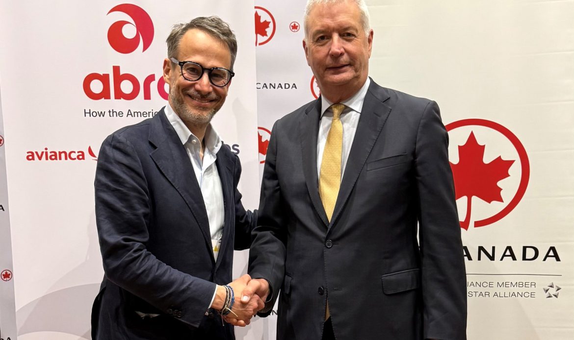 Air Canada y Abra Group firman memorando para ampliar la conectividad en América