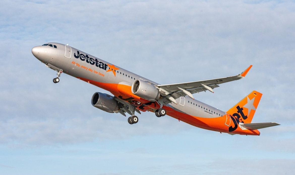 Jetstar recibe su séptimo Airbus A321neo LR