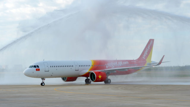 Vietjet introduce primer A321neo en sureste de Asia y convierte 42 pedidos