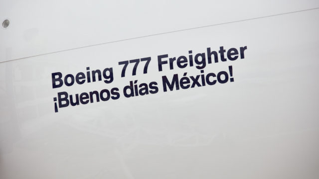 «¡Buenos días México!» noveno B777F de Lufthansa Cargo en Frankfurt