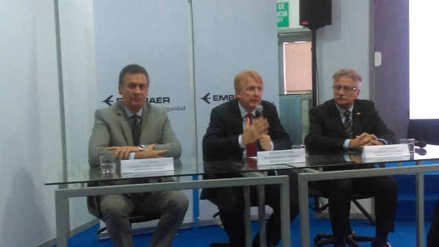 Conferencia de Prensa Embraer Defense and Security. Avances sobre el programa KC390 y el EMB 314 Súper Tucano