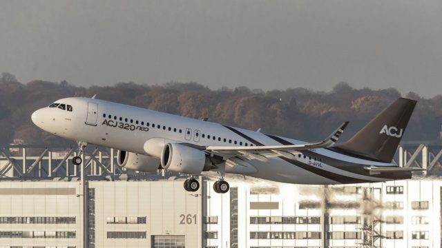 ACJ320neo vuela por primera vez