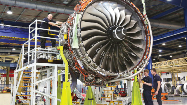 Motor Rolls Royce Trent XWB-97 es certificado.
