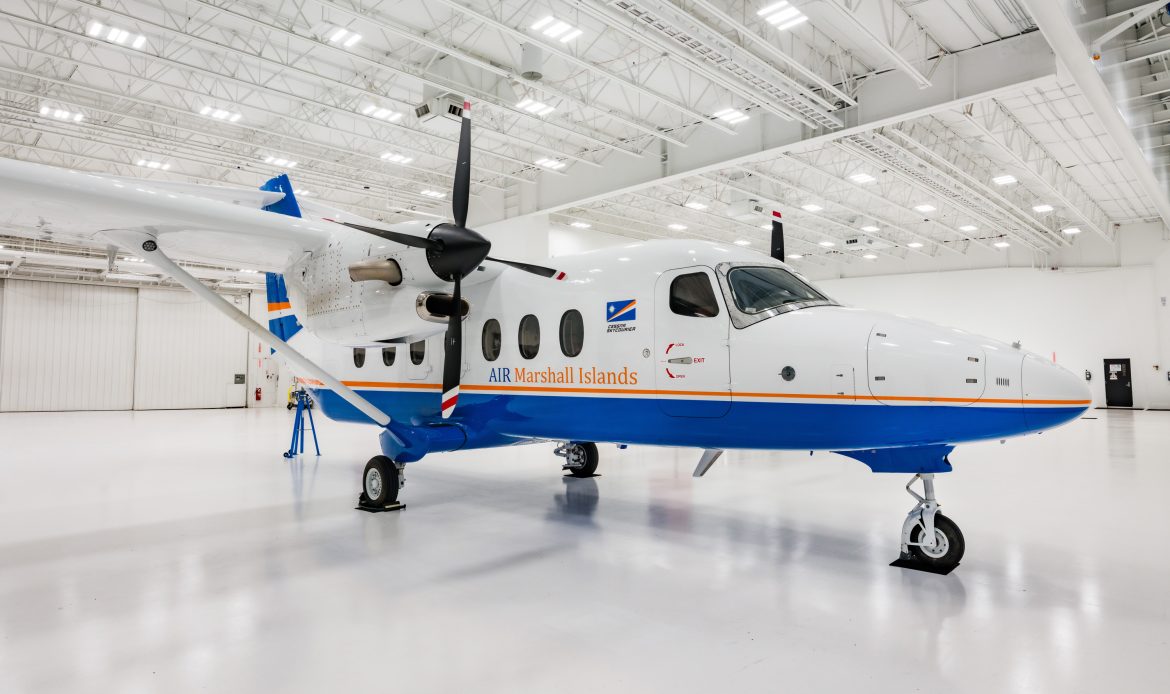 AIR Marshall Islands recibe su primer Cessna SkyCourier para ampliar conexiones entre islas