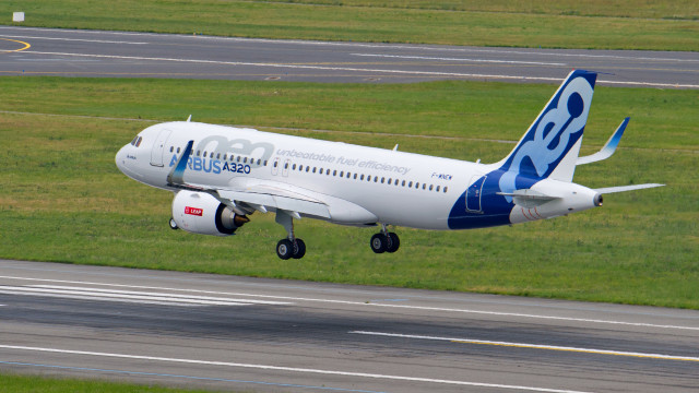 El A320neo con motores LEAP-1A despega por primera vez