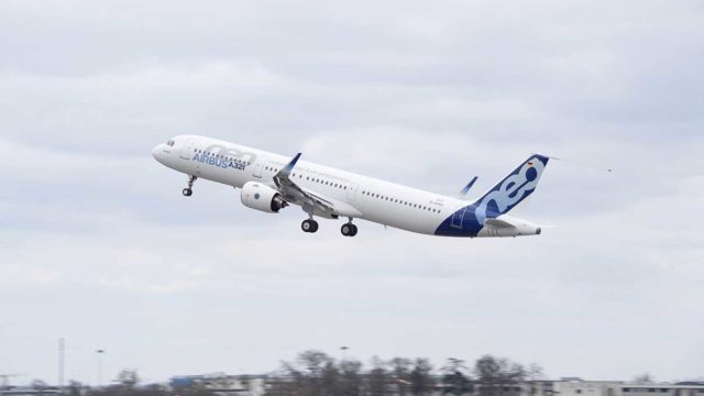 El A321neo con motores P&W recibe Certificación Tipo