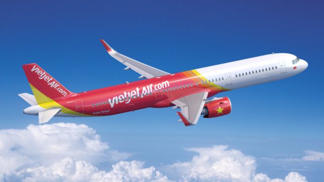 Vietjet encarga a Airbus 50 A321neo