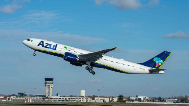 Azul recibe primer A330neo de las Américas