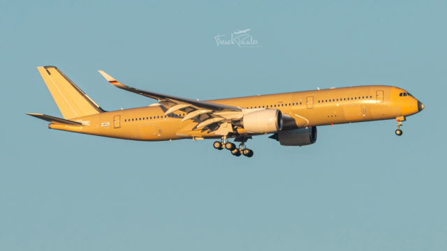El segundo A350 del gobierno alemán completa su primer vuelo