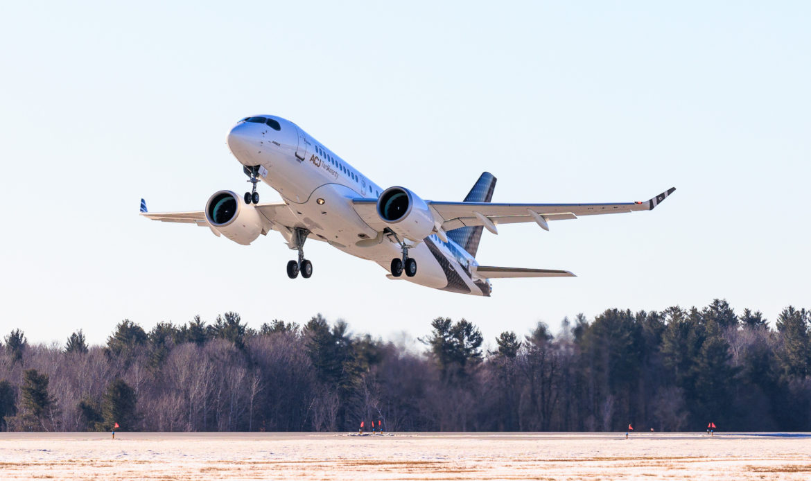 ACJ TwoTwenty completa su primer vuelo