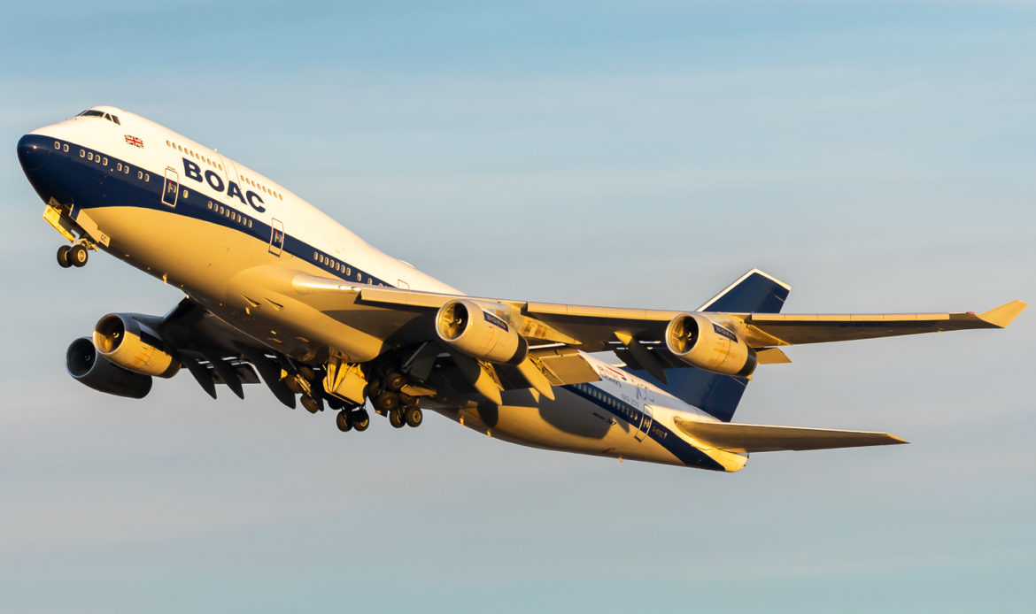 British Airways comienza desmantelamiento de su B747 con livery retro