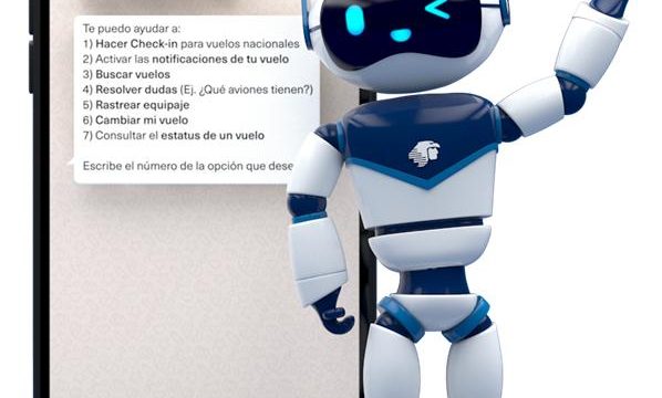 Grupo Aeroméxico atiende a más de 1 millón de usuarios con la herramienta tecnológica Aerobot