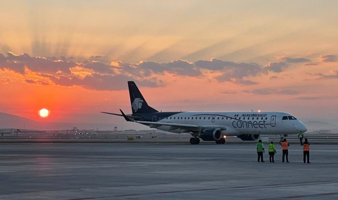 Grupo Aeroméxico anuncia ruta entre el AIFA y Puerto Vallarta