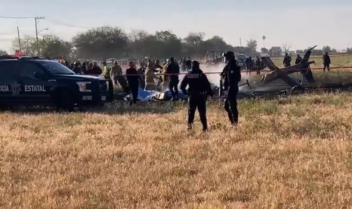 Inicia investigación por desplome de helicóptero de la SSP en Aguascalientes: SICT