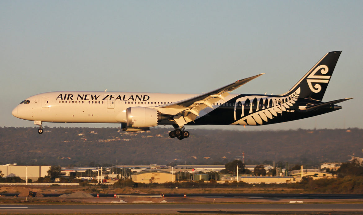 Air New Zealand recupera toda su flota de Boeing 787-9 tras superar la escasez de motores