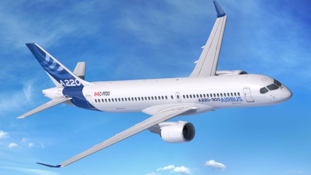 Nueva aerolínea estadounidense ordena 60 A220