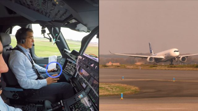 Airbus muestra el primer despegue basado en visión totalmente automático