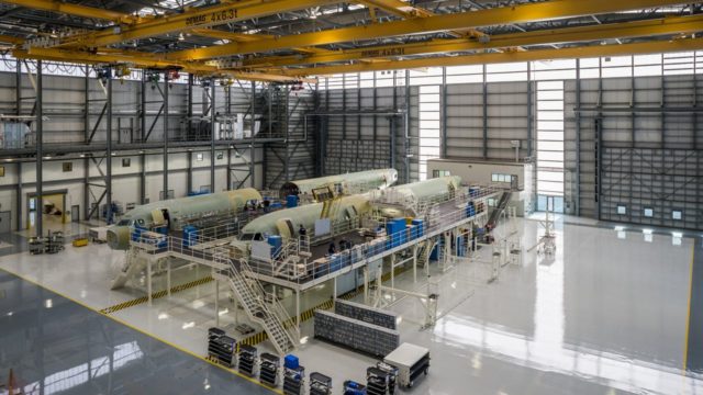 Se activa sistema de extinción de incendios en la fábrica de Airbus en Alabama