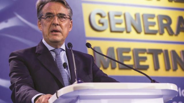 Junta de gobierno de IATA recomendará extensión de mandato de Alexandre de Juniac