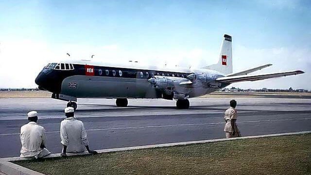 La Historia del Ultimo Vuelo del Vickers Vanguard (a Brooklands, a casa)