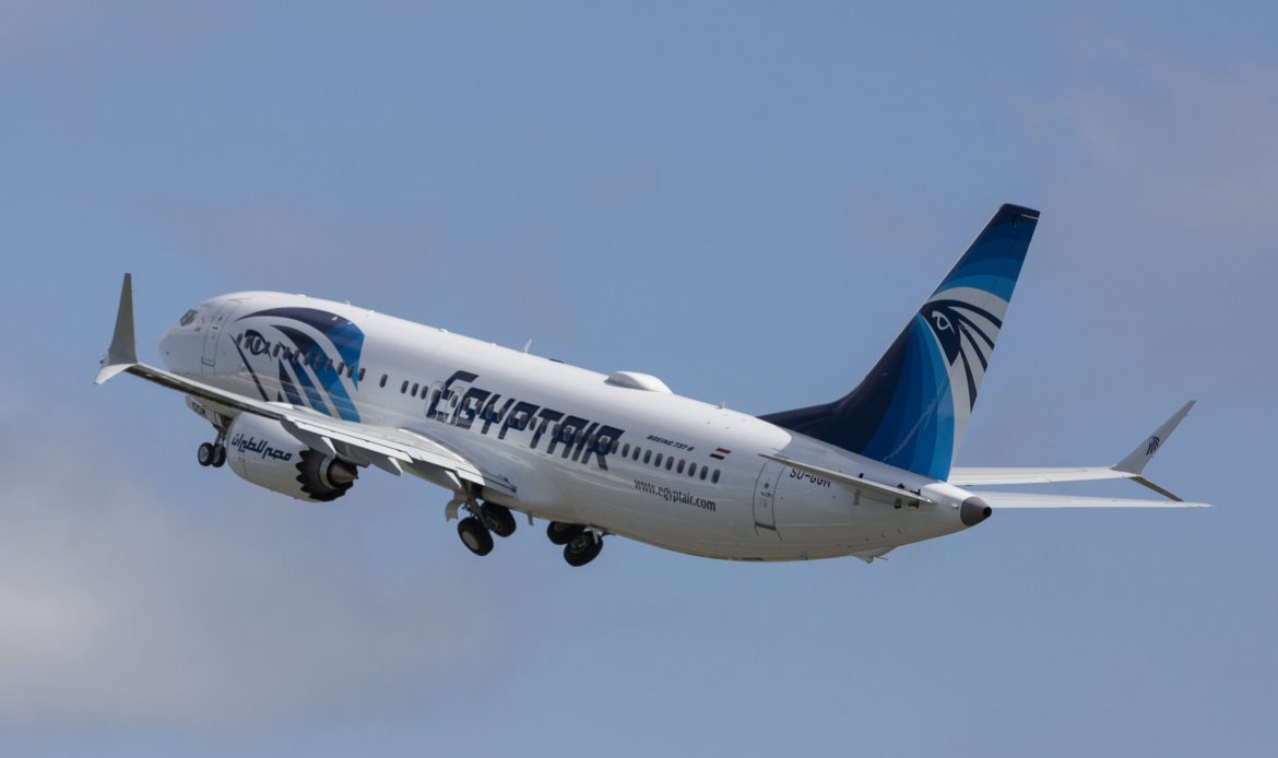 EgyptAir recibe su primer Boeing 737 MAX como parte de su modernización de flota