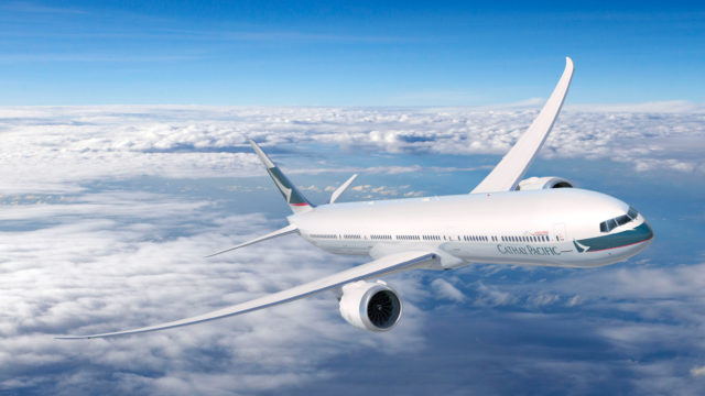 Cathay Pacific estudia volar a México con B777-9X