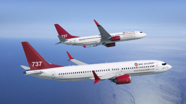 BOC Aviation cancela pedido por 30 aeronaves B737 MAX
