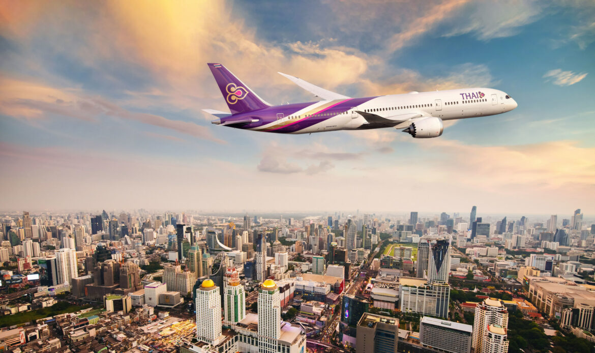 Thai Airways realiza pedido por 45 Boeing 787