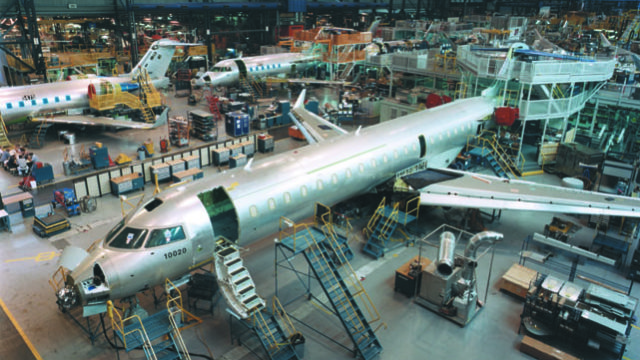 Bombardier suspende producción en Canadá por Coronavirus