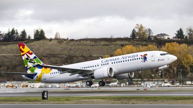 Cayman Airways decide dejar en tierra su flota de B737 MAX