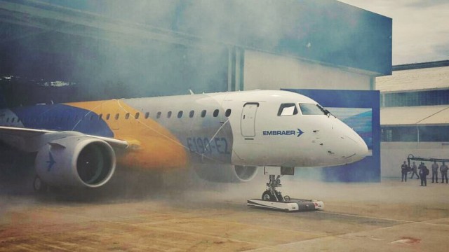 Embraer presenta el E190-E2
