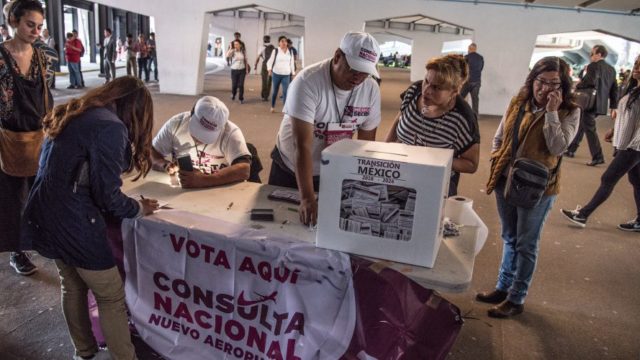 Se detectan irregularidades en Consulta Ciudadana del NAIM