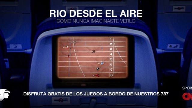 Aeroméxico anuncia transmisión en vivo de deportes y noticias en sus Boeing 787