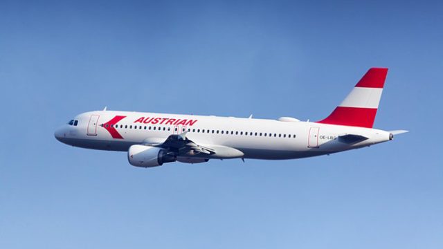 Austrian Airlines pinta A320 con imagen retro