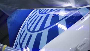 United presenta nueva imagen en 737