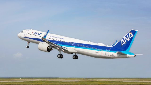 All Nippon Airways recibe primer A321neo con motores P&W