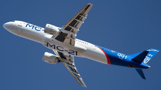 MC-21 continúa vuelos de prueba