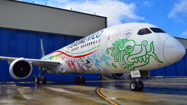 LIVE: «Quetzalcóatl», el nuevo Boeing 787-9 de Aeroméxico