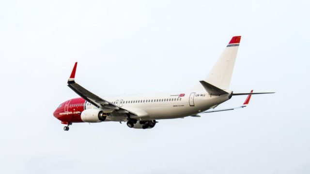 Norwegian recibe su último Boeing 737 de la serie 800