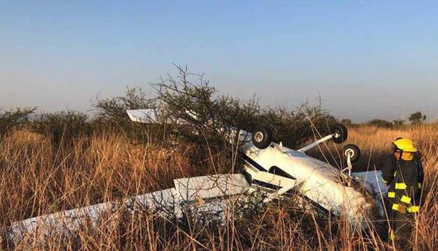 Se accidenta XB-OHL de escuela de vuelo