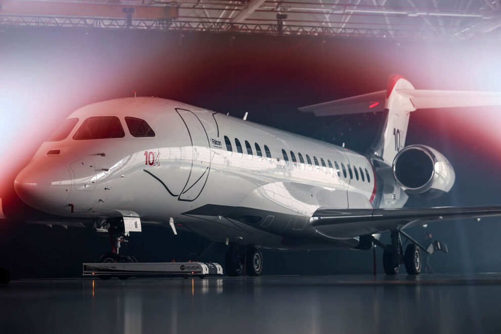 Dassault Aviation presenta el nuevo jet ejecutivo Falcon 10X