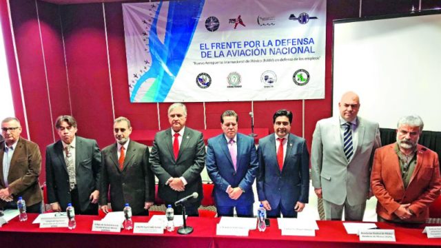 Frente por la Defensa de la Aviación Nacional respalda nuevo aeropuerto
