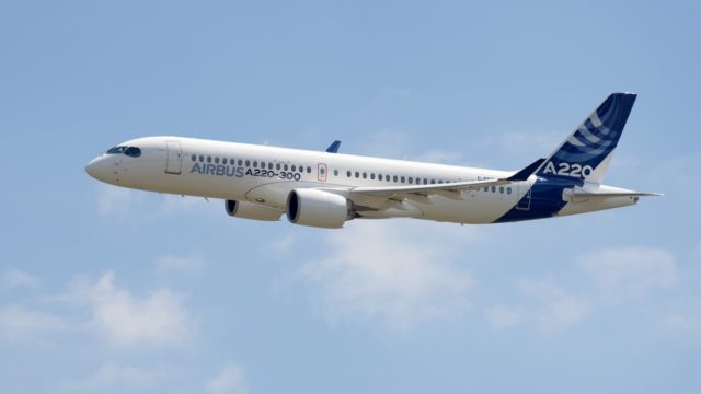 Airbus presenta los A220, nuevo nombre de los C Series