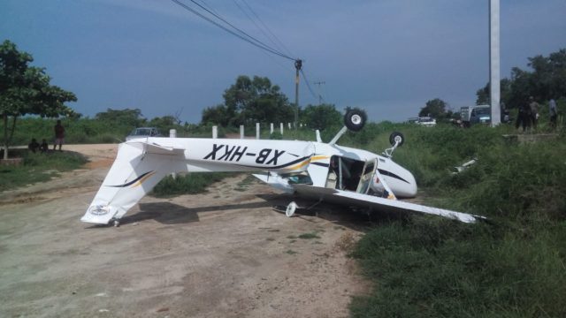Se accidenta C152 de escuela en Guerrero