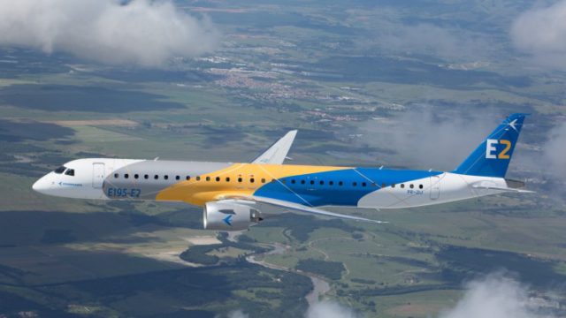 Embraer E195-E2 recibe certificación en China