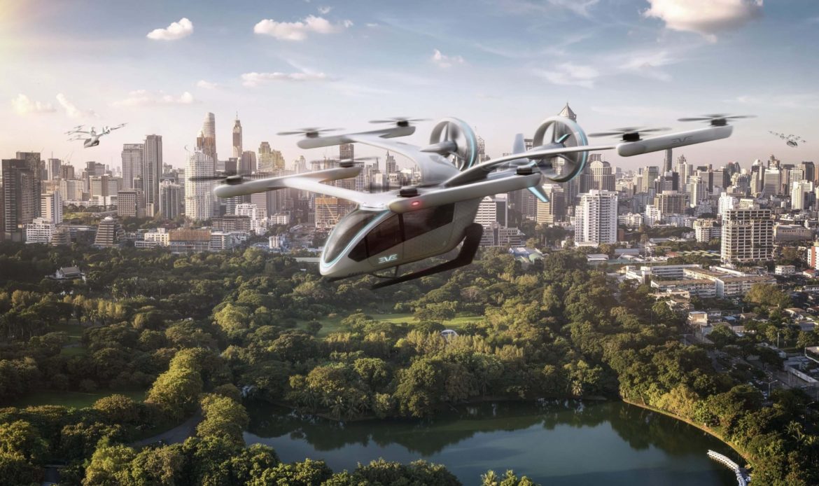 Eve Air y Nordic Aviation Capital buscan promover el uso de eVTOLs