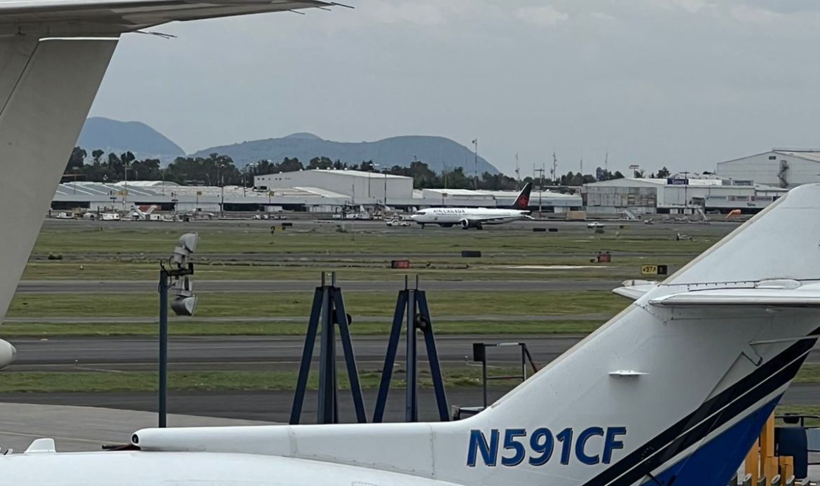 Aeronave reportada como robada en el AICM se encuentra asegurada por las autoridades