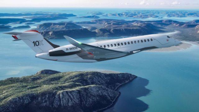 Dassault entra en el segmento de ultra largo alcance con el nuevo Falcon 10X